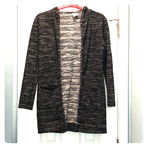 Forever 21 Sweaters - Hooded cable knit sweater